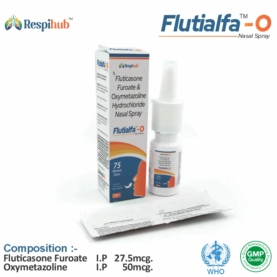 Flutialfa O Nasal Spray for PCD Pharma Franchise